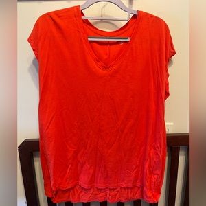 Eileen Fisher Orange top.